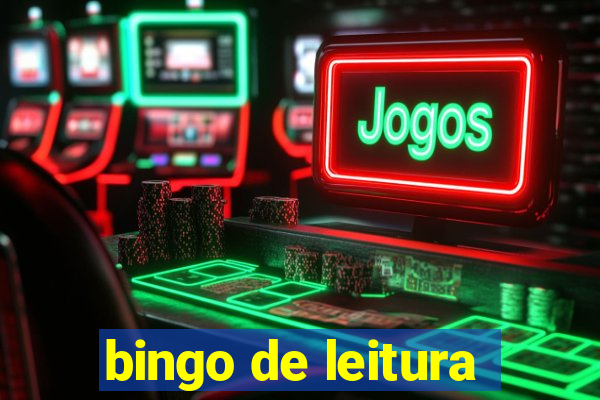 bingo de leitura